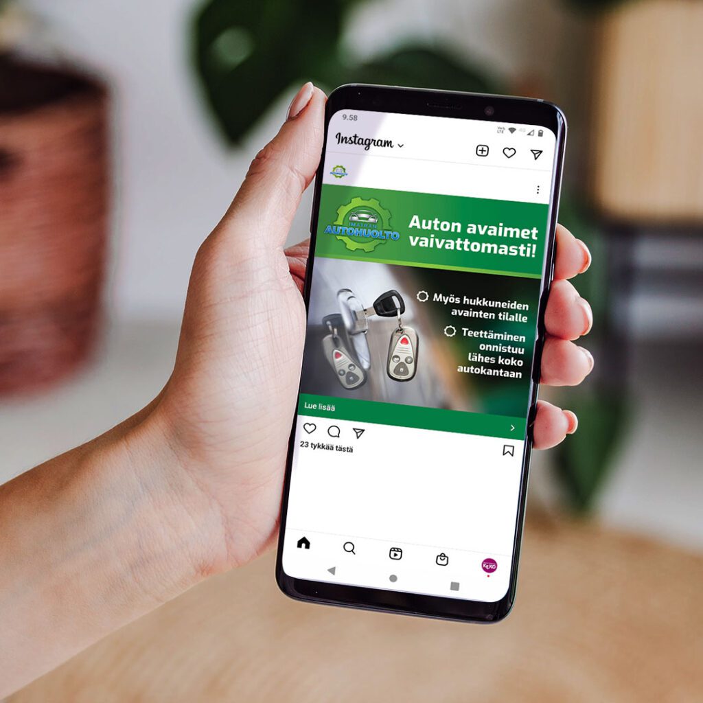 Imatran autohuolto somemainos