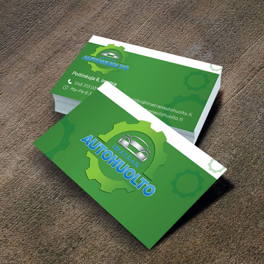 Imatran autohuolto käyntikortti