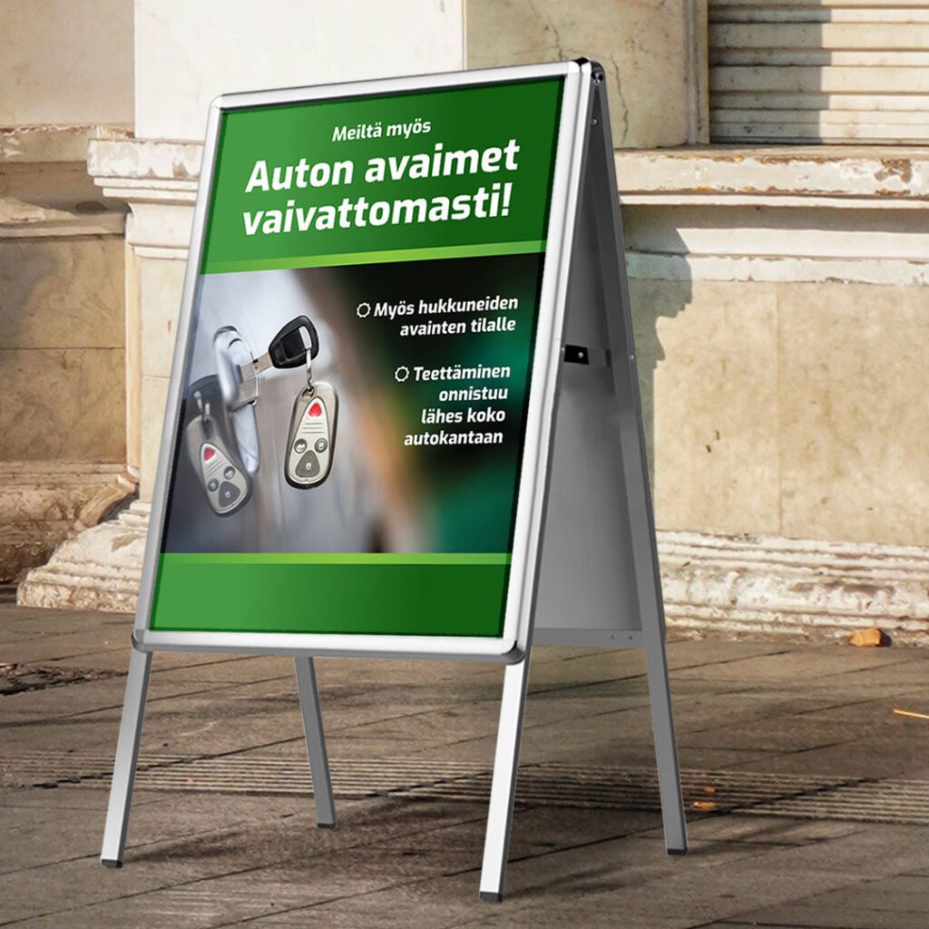 Imatran autohuolto kyltti