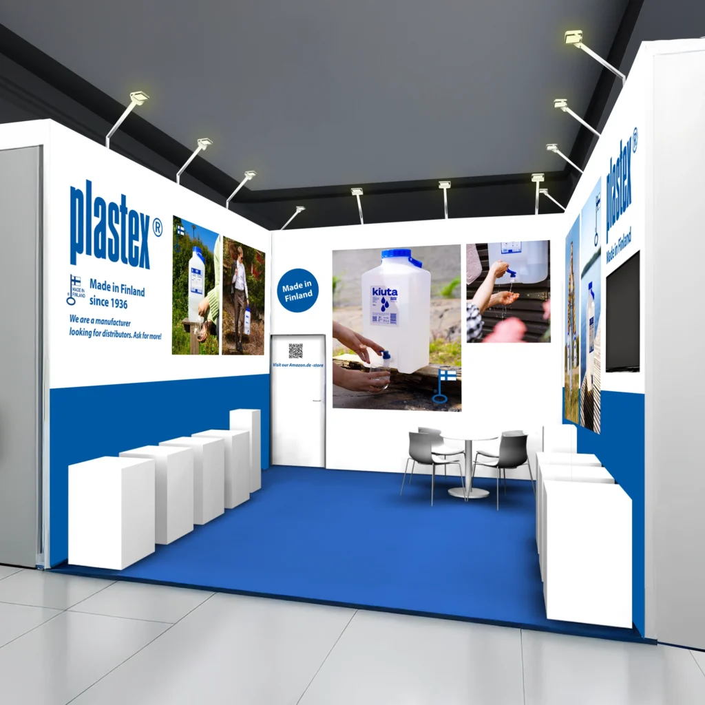 Plastexin messuosasto Ambiente -messuilla