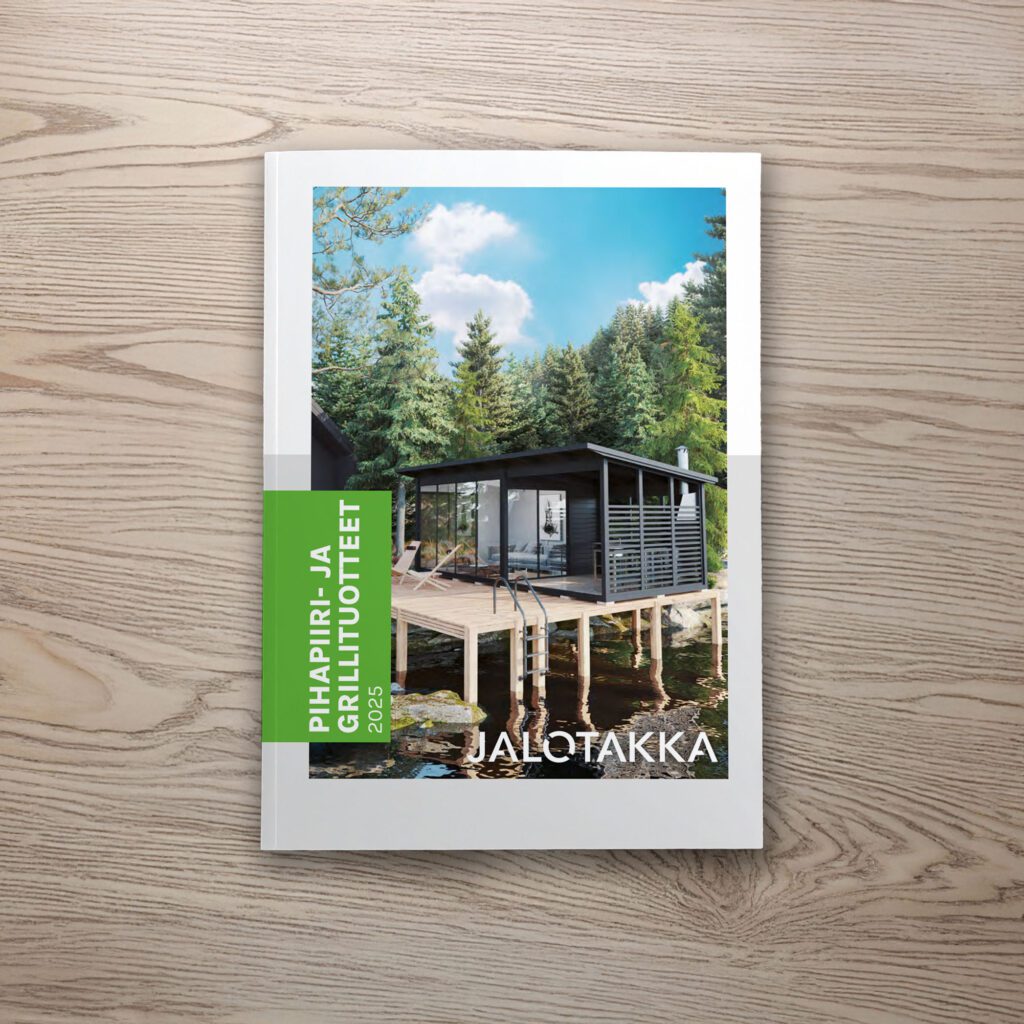 Jalotakan Pihapiiri- ja grillisesitteen kansi
